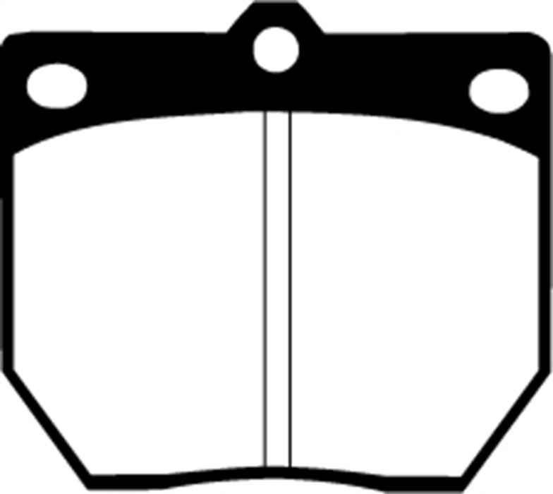 EBC Brakes DP2273 Greenstuff 2000 Series Sport Brake Pads - Truck Part Superstore