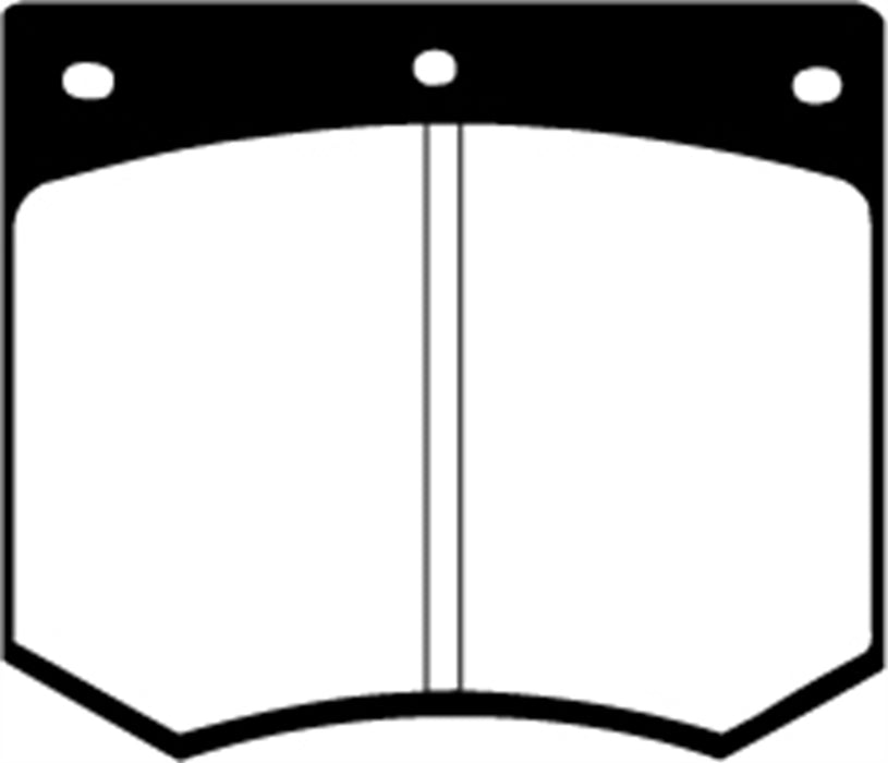 EBC Brakes DP2291 Greenstuff 2000 Series Sport Brake Pads - Truck Part Superstore