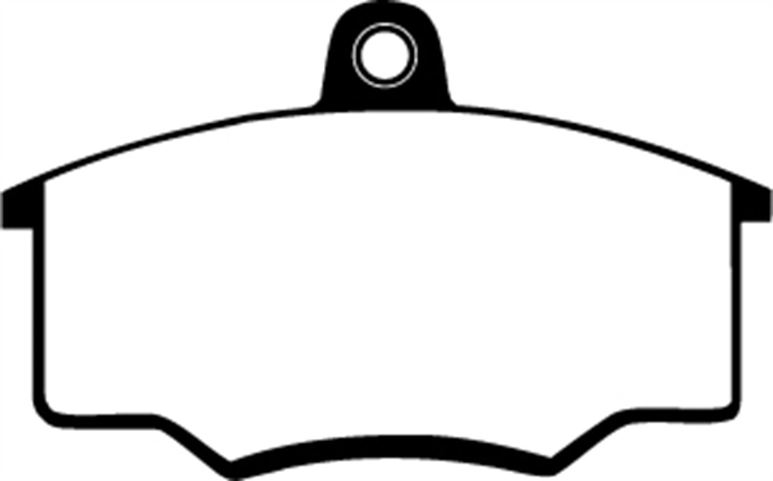 EBC Brakes DP2310 Greenstuff 2000 Series Sport Brake Pads - Truck Part Superstore