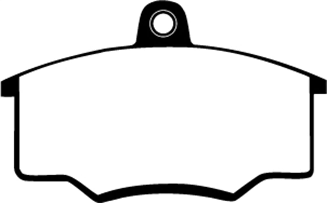 EBC Brakes DP2310 Greenstuff 2000 Series Sport Brake Pads - Truck Part Superstore