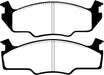 EBC Brakes DP2366 Greenstuff 2000 Series Sport Brake Pads; FMSI Pad No. D158; - Truck Part Superstore