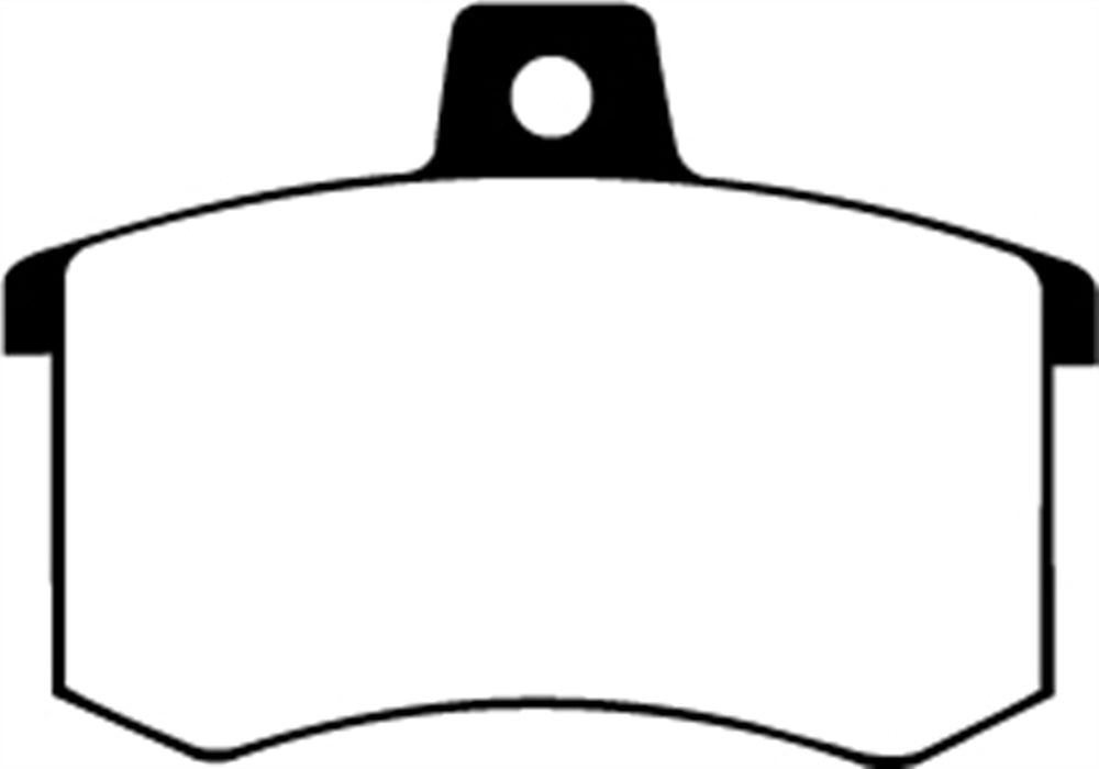 EBC Brakes DP2370 Greenstuff 2000 Series Sport Brake Pads - Truck Part Superstore