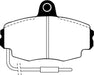 EBC Brakes DP2426 Greenstuff 2000 Series Sport Brake Pads; FMSI Pad No. D292; - Truck Part Superstore