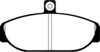 EBC Brakes DP2435 Greenstuff 2000 Series Sport Brake Pads; FMSI Pad No. D255; - Truck Part Superstore