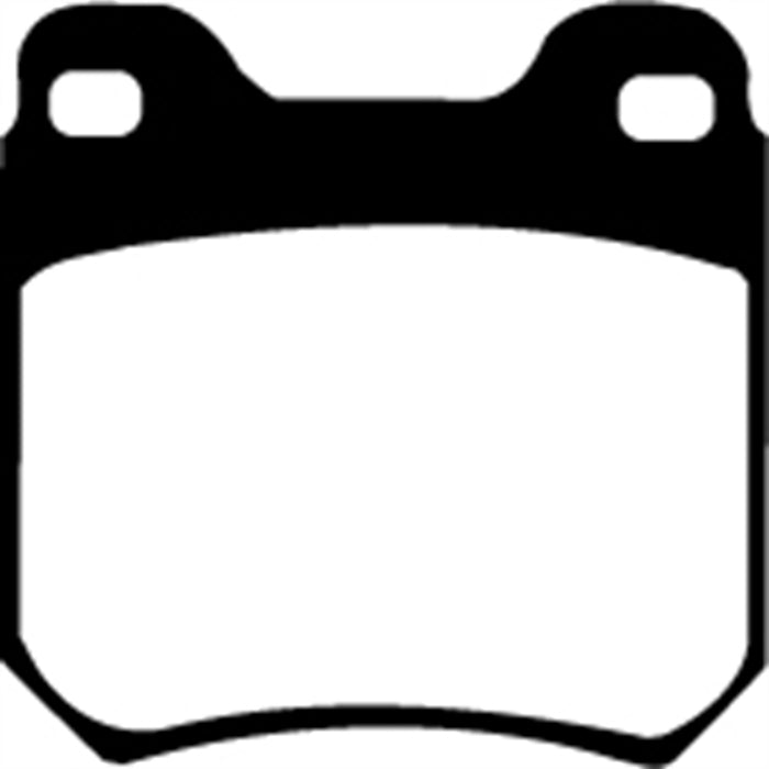 EBC Brakes DP2675 Greenstuff 2000 Series Sport Brake Pads; FMSI Pad No. D709; - Truck Part Superstore