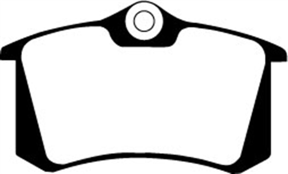 EBC Brakes DP2680 Greenstuff 2000 Series Sport Brake Pads - Truck Part Superstore