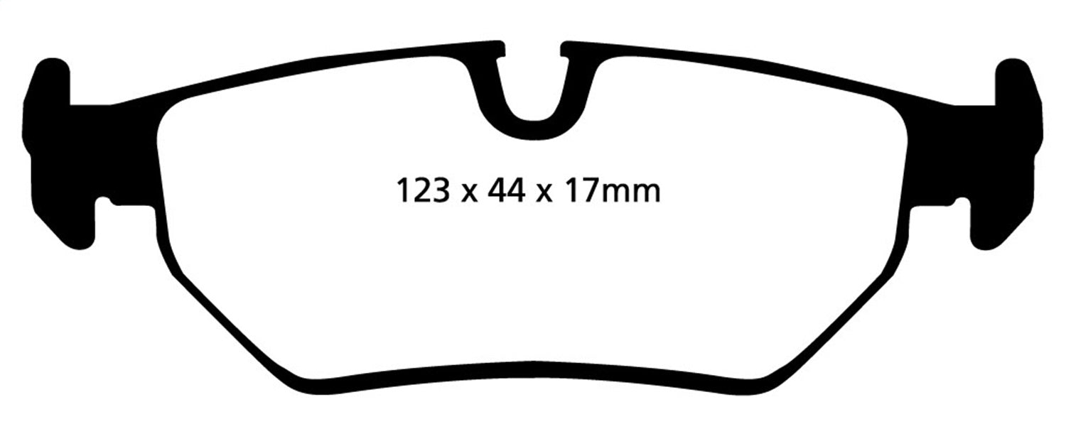 EBC Brakes DP2690 Greenstuff 2000 Series Sport Brake Pads - Truck Part Superstore