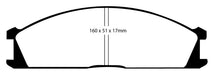 EBC Brakes DP2691 Greenstuff 2000 Series Sport Brake Pads - Truck Part Superstore