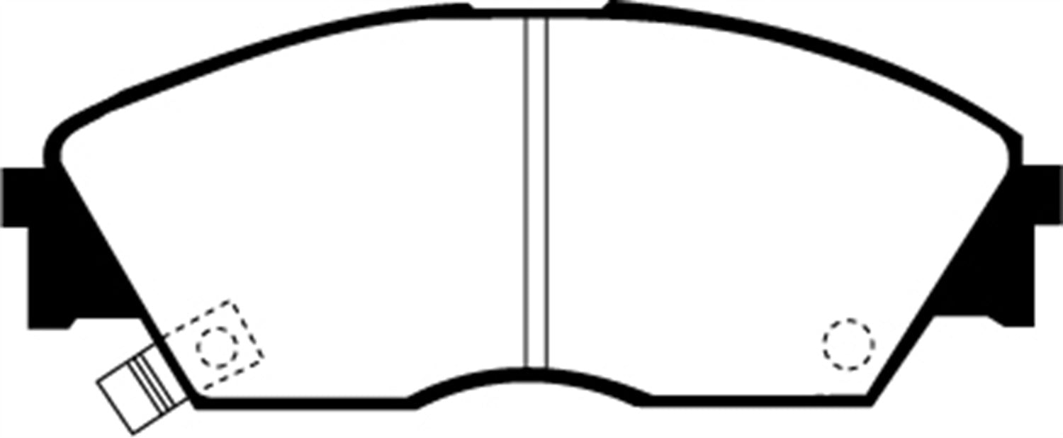 EBC Brakes DP2706 Greenstuff 2000 Series Sport Brake Pads - Truck Part Superstore