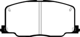 EBC Brakes DP2725 Greenstuff 2000 Series Sport Brake Pads; FMSI Pad No. D356; - Truck Part Superstore