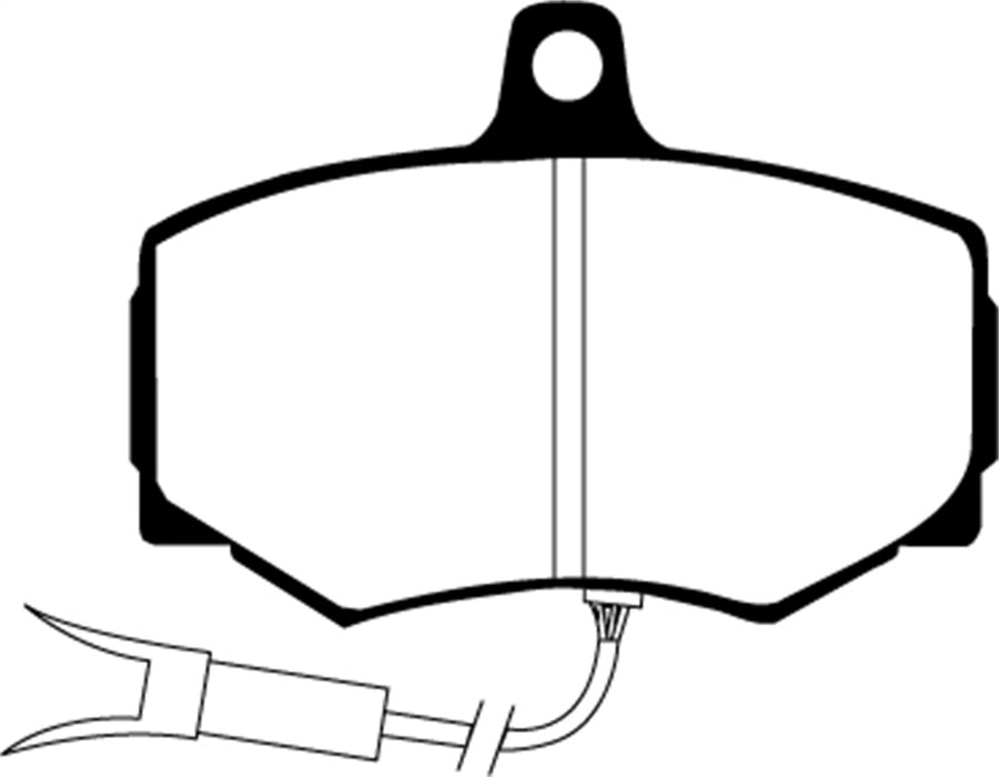 EBC Brakes DP2756 Greenstuff 2000 Series Sport Brake Pads - Truck Part Superstore