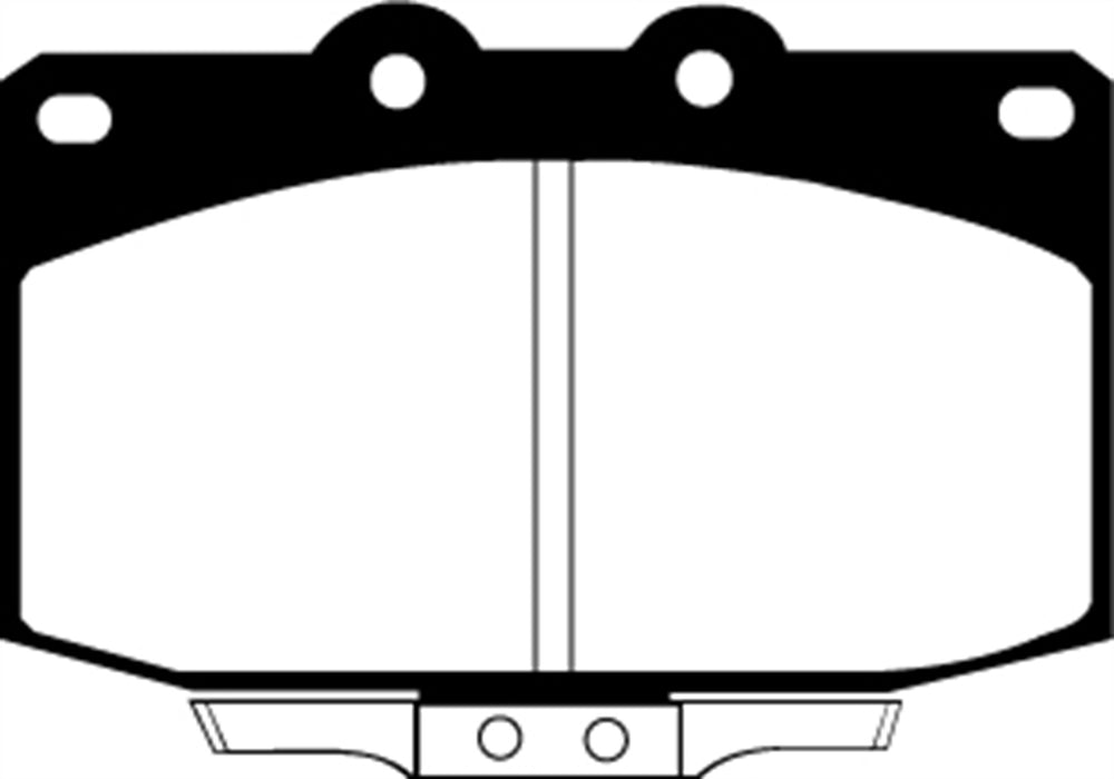 EBC Brakes DP2763 Greenstuff 2000 Series Sport Brake Pads - Truck Part Superstore