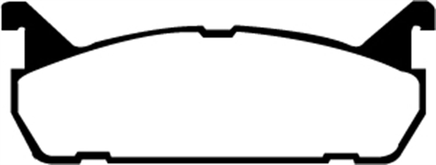 EBC Brakes DP2828 Greenstuff 2000 Series Sport Brake Pads - Truck Part Superstore
