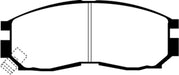 EBC Brakes DP2830 Greenstuff 2000 Series Sport Brake Pads; FMSI Pad No. D484; - Truck Part Superstore