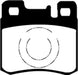 EBC Brakes DP2846 Greenstuff 2000 Series Sport Brake Pads - Truck Part Superstore
