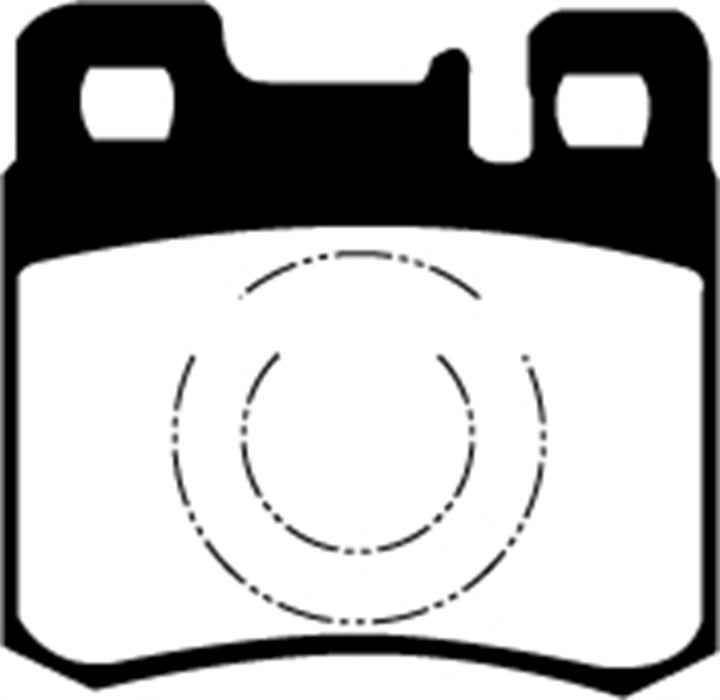 EBC Brakes DP2846 Greenstuff 2000 Series Sport Brake Pads - Truck Part Superstore