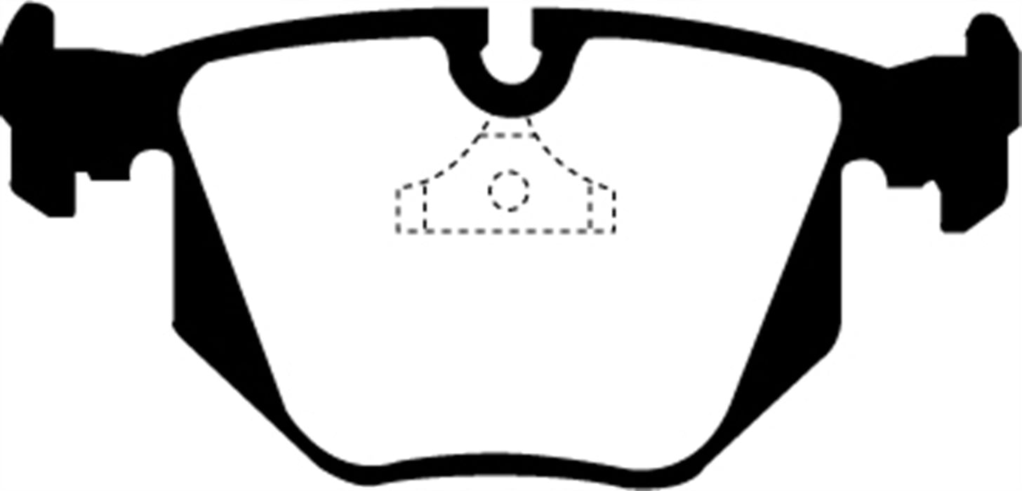 EBC Brakes DP2871 Greenstuff 2000 Series Sport Brake Pads - Truck Part Superstore