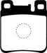 EBC Brakes DP2887 Greenstuff 2000 Series Sport Brake Pads - Truck Part Superstore