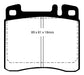 EBC Brakes DP2888 Greenstuff 2000 Series Sport Brake Pads - Truck Part Superstore