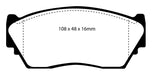 EBC Brakes DP2892 Greenstuff 2000 Series Sport Brake Pads - Truck Part Superstore