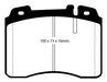 EBC Brakes DP2927 Greenstuff 2000 Series Sport Brake Pads - Truck Part Superstore