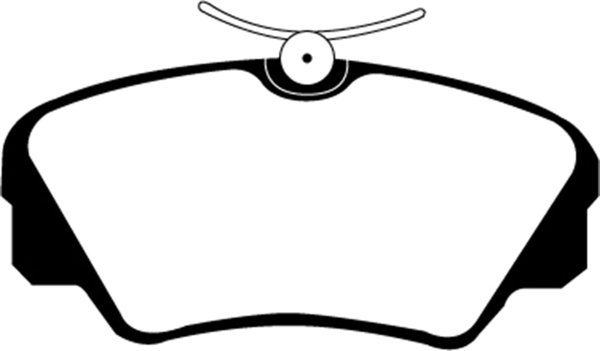 EBC Brakes DP2937 Greenstuff 2000 Series Sport Brake Pads - Truck Part Superstore