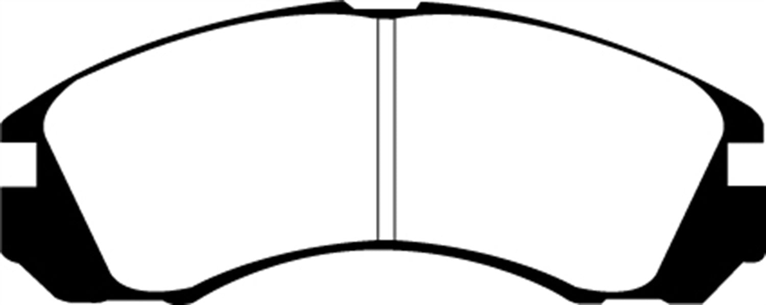 EBC Brakes DP2954 Greenstuff 2000 Series Sport Brake Pads; FMSI Pad No. D530; - Truck Part Superstore