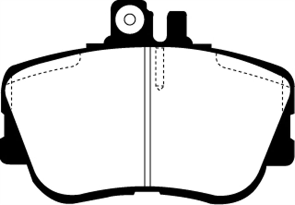 EBC Brakes DP2962 Greenstuff 2000 Series Sport Brake Pads - Truck Part Superstore