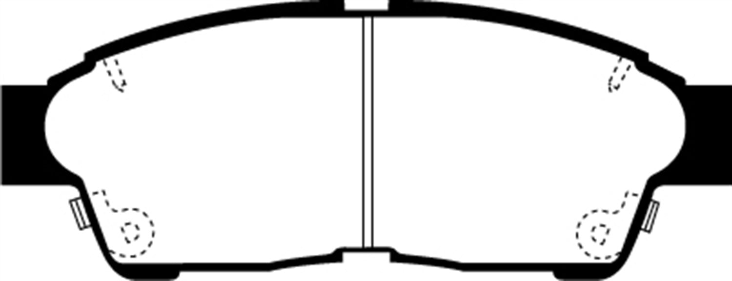 EBC Brakes DP2964 Greenstuff 2000 Series Sport Brake Pads - Truck Part Superstore
