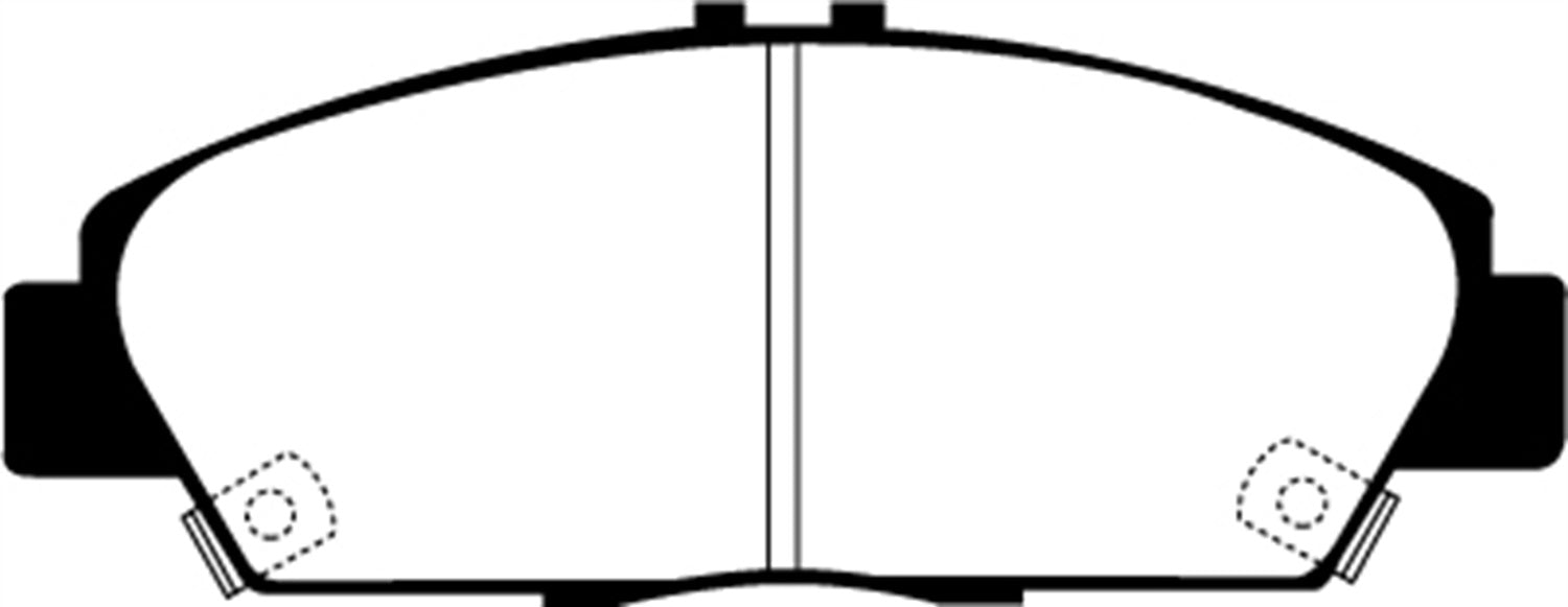 EBC Brakes DP2975 Greenstuff 2000 Series Sport Brake Pads - Truck Part Superstore