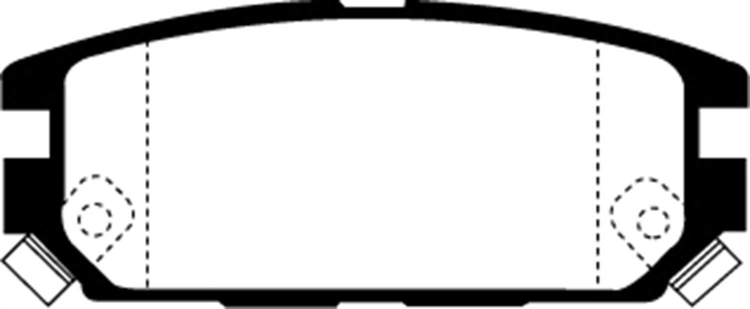 EBC Brakes DP2987 Greenstuff 2000 Series Sport Brake Pads - Truck Part Superstore