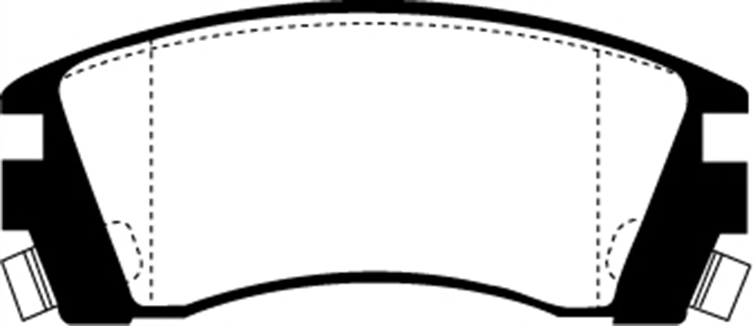 EBC Brakes DP2988 Greenstuff 2000 Series Sport Brake Pads - Truck Part Superstore