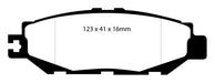 EBC Brakes DP31008C Redstuff Ceramic Low Dust Brake Pads; FMSI Pad No. D613; - Truck Part Superstore