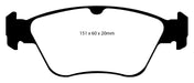 EBC Brakes DP31055C Redstuff Ceramic Low Dust Brake Pads - Truck Part Superstore
