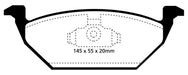 EBC Brakes DP31117C Redstuff Ceramic Low Dust Brake Pads - Truck Part Superstore