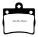 EBC Brakes DP31135C Redstuff Ceramic Low Dust Brake Pads - Truck Part Superstore
