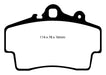 EBC Brakes DP31207C Redstuff Ceramic Low Dust Brake Pads - Truck Part Superstore