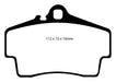 EBC Brakes DP31208C Redstuff Ceramic Low Dust Brake Pads - Truck Part Superstore