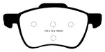 EBC Brakes DP31229C Redstuff Ceramic Low Dust Brake Pads - Truck Part Superstore