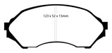 EBC Brakes DP31302C Redstuff Ceramic Low Dust Brake Pads - Truck Part Superstore
