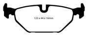 EBC Brakes DP31405C Redstuff Ceramic Low Dust Brake Pads - Truck Part Superstore