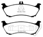 EBC Brakes DP31437C Redstuff Ceramic Low Dust Brake Pads - Truck Part Superstore