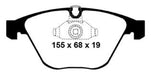 EBC Brakes DP31449C Redstuff Ceramic Low Dust Brake Pads; FMSI Pad No. D918; - Truck Part Superstore
