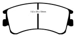 EBC Brakes DP31465C Redstuff Ceramic Low Dust Brake Pads - Truck Part Superstore