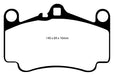EBC Brakes DP31515C Redstuff Ceramic Low Dust Brake Pads; FMSI Pad No. D916; - Truck Part Superstore