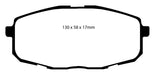 EBC Brakes DP31562C Redstuff Ceramic Low Dust Brake Pads - Truck Part Superstore