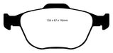 EBC Brakes DP31641C Redstuff Ceramic Low Dust Brake Pads - Truck Part Superstore