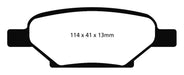 EBC Brakes DP31704C Redstuff Ceramic Low Dust Brake Pads - Truck Part Superstore