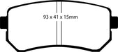 EBC Brakes DP31769C Redstuff Ceramic Low Dust Brake Pads - Truck Part Superstore