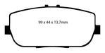 EBC Brakes DP31775C Redstuff Ceramic Low Dust Brake Pads - Truck Part Superstore